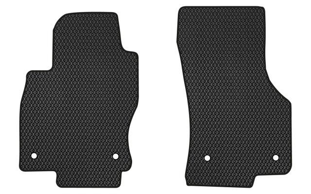 EVAtech VW1884AL2AV4RBB Floor mats for Volkswagen Golf (2012-2020), black VW1884AL2AV4RBB