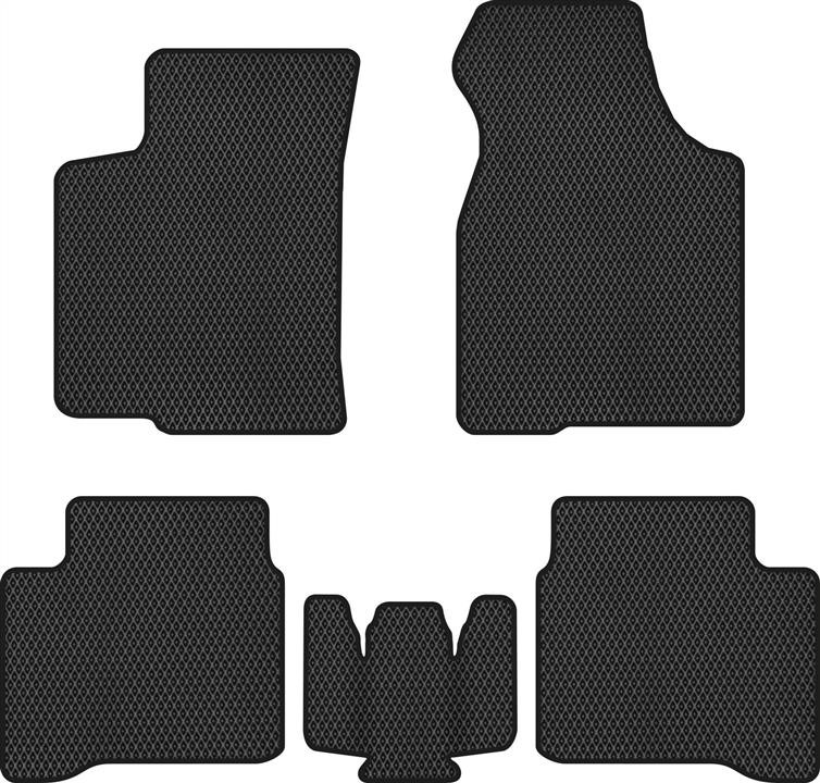 EVAtech MZ21754CG5RBB Floor mats for Mazda 323 (1994-2000), black MZ21754CG5RBB