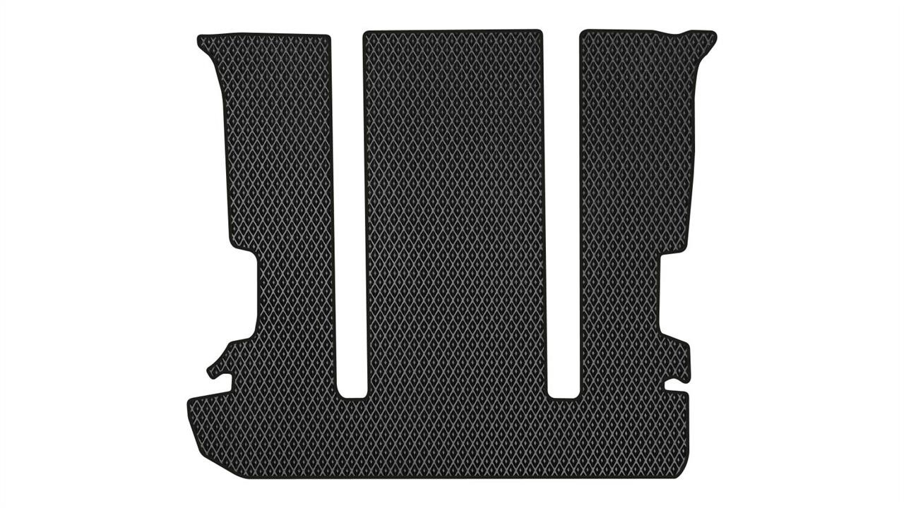 EVAtech KI42436B1RBB Trunk mat for Kia Carnival (1999-2005), black KI42436B1RBB