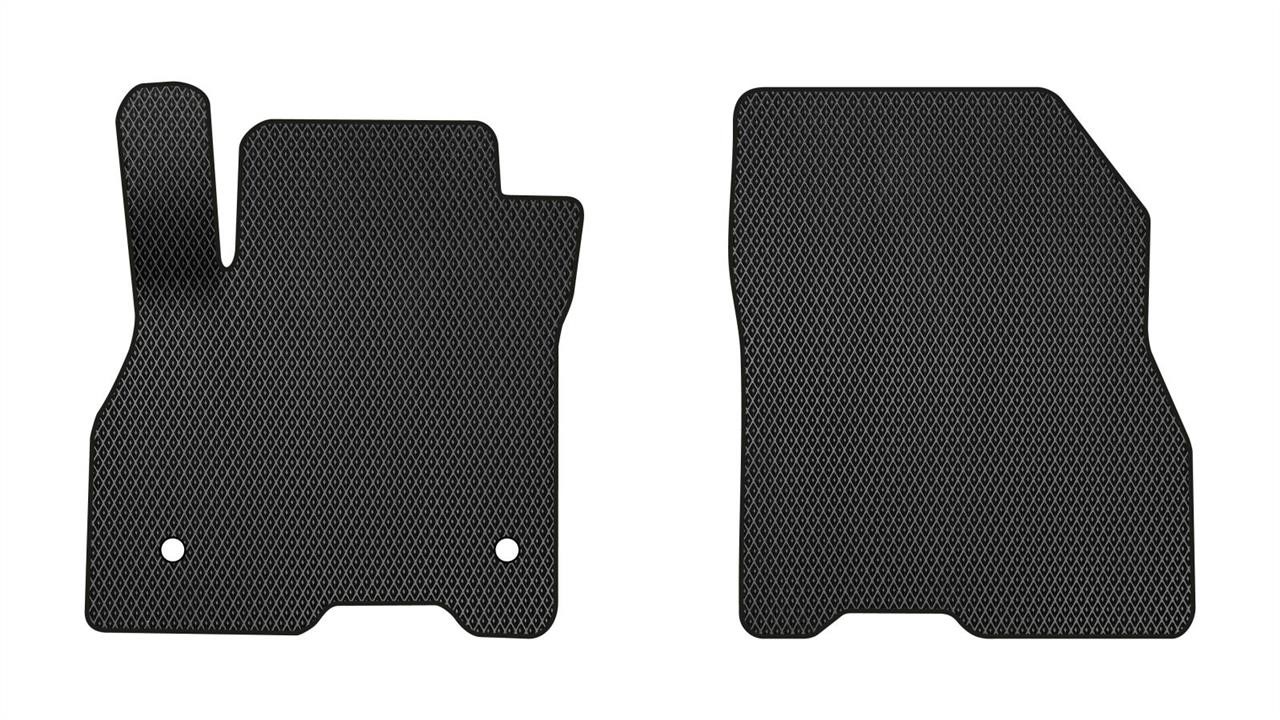 EVAtech NS12262A2AV2RBB Floor mats for Nissan Leaf (2010-2017), black NS12262A2AV2RBB