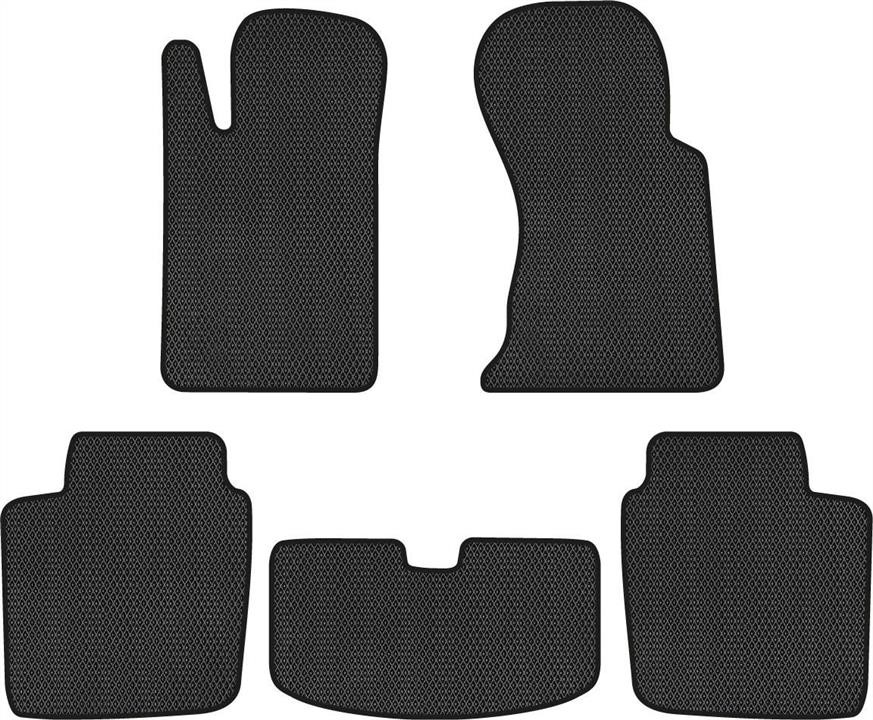 EVAtech FD51786C5RBBE Floor mats for Ford Scorpio (1985-1994), black FD51786C5RBBE
