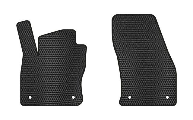 EVAtech VW31492AR2AV4RBB Floor mats for Volkswagen Tiguan (2016-2020), black VW31492AR2AV4RBB