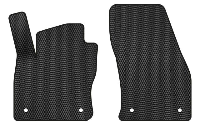 EVAtech VW31493AR2AV4RBB Floor mats for Volkswagen Tiguan (2016-2020), black VW31493AR2AV4RBB