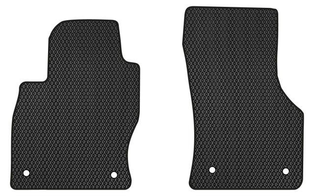 EVAtech VW1884AS2AV4RBB Floor mats for Volkswagen Golf (2012-2020), black VW1884AS2AV4RBB
