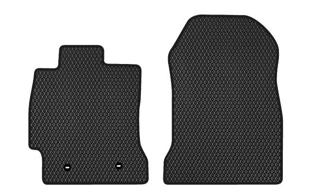 EVAtech TY11310AB2TL2RBB Floor mats for Toyota GT 86 (2012-2021), black TY11310AB2TL2RBB