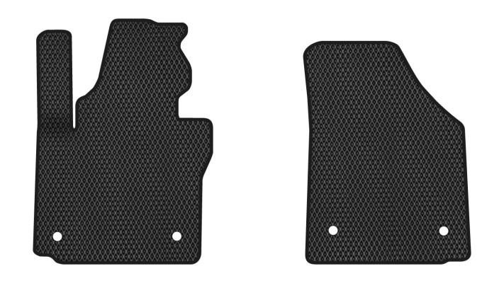 EVAtech VW52646AV2AV4RBB Floor mats for Volkswagen Caddy Maxi (2004-2015), black VW52646AV2AV4RBB