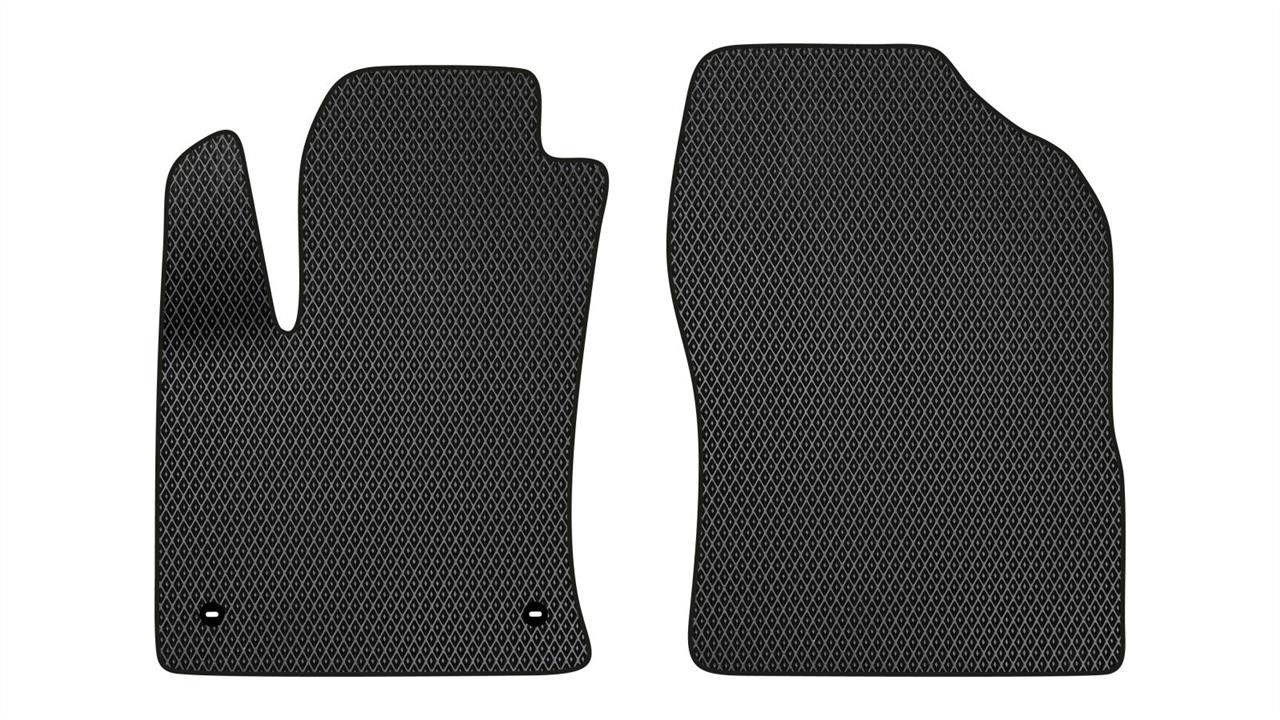 EVAtech TY22411A2TL2RBB Floor mats for Toyota Prius (2015-2022), black TY22411A2TL2RBB