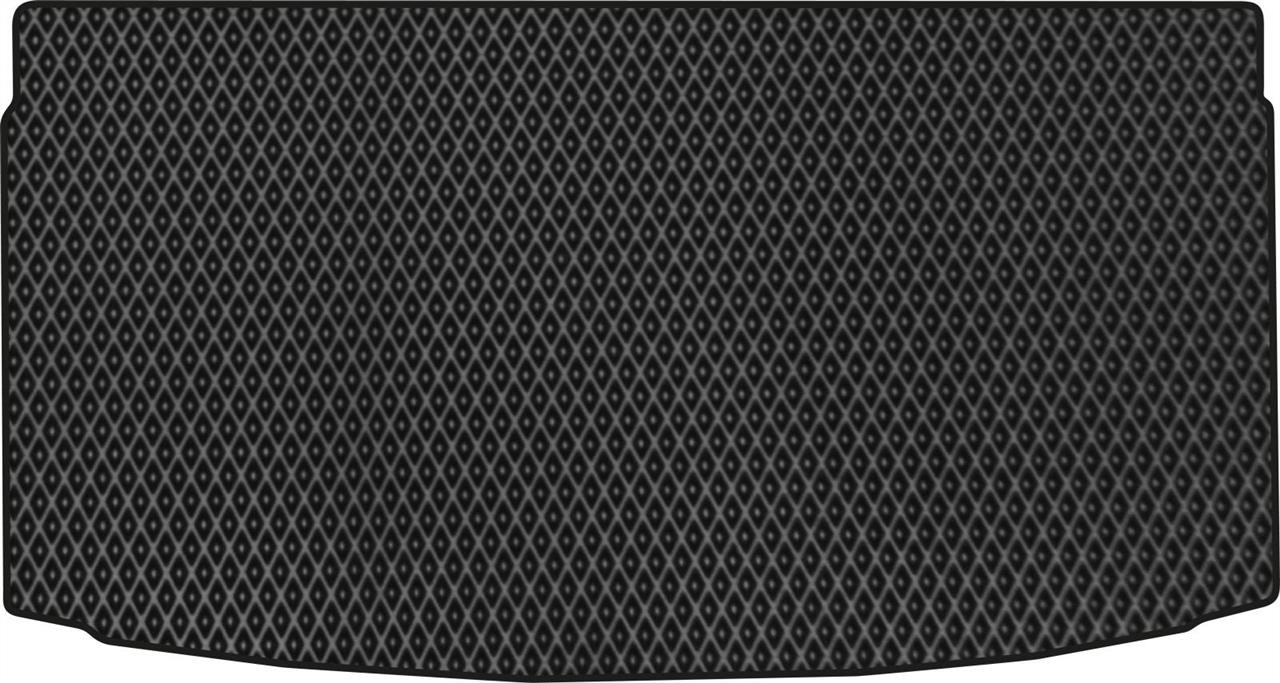 EVAtech VW12009B1RBB Trunk mat for Volkswagen Polo (2017-), black VW12009B1RBB