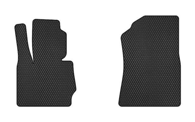 EVAtech BM322A2RBB Floor mats for BMW X3 (2010-2017), black BM322A2RBB