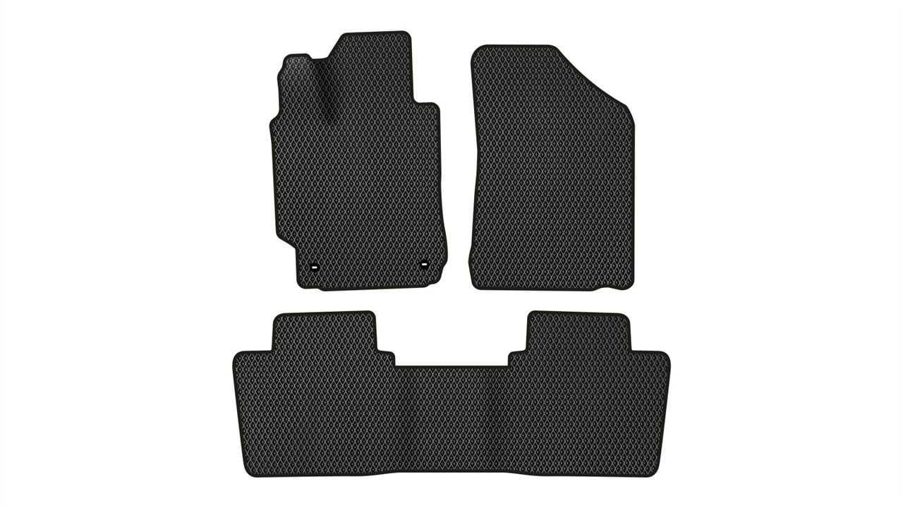 EVAtech TY11968ZE3TL2RBB Floor mats for Toyota Camry (2014-2017), black TY11968ZE3TL2RBB