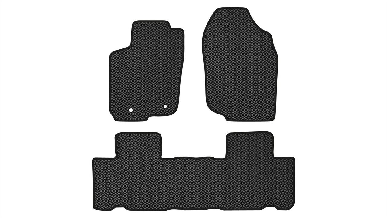 EVAtech TY41262ZG3TL2RBB Floor mats for Toyota RAV4 (2013-2018), black TY41262ZG3TL2RBB