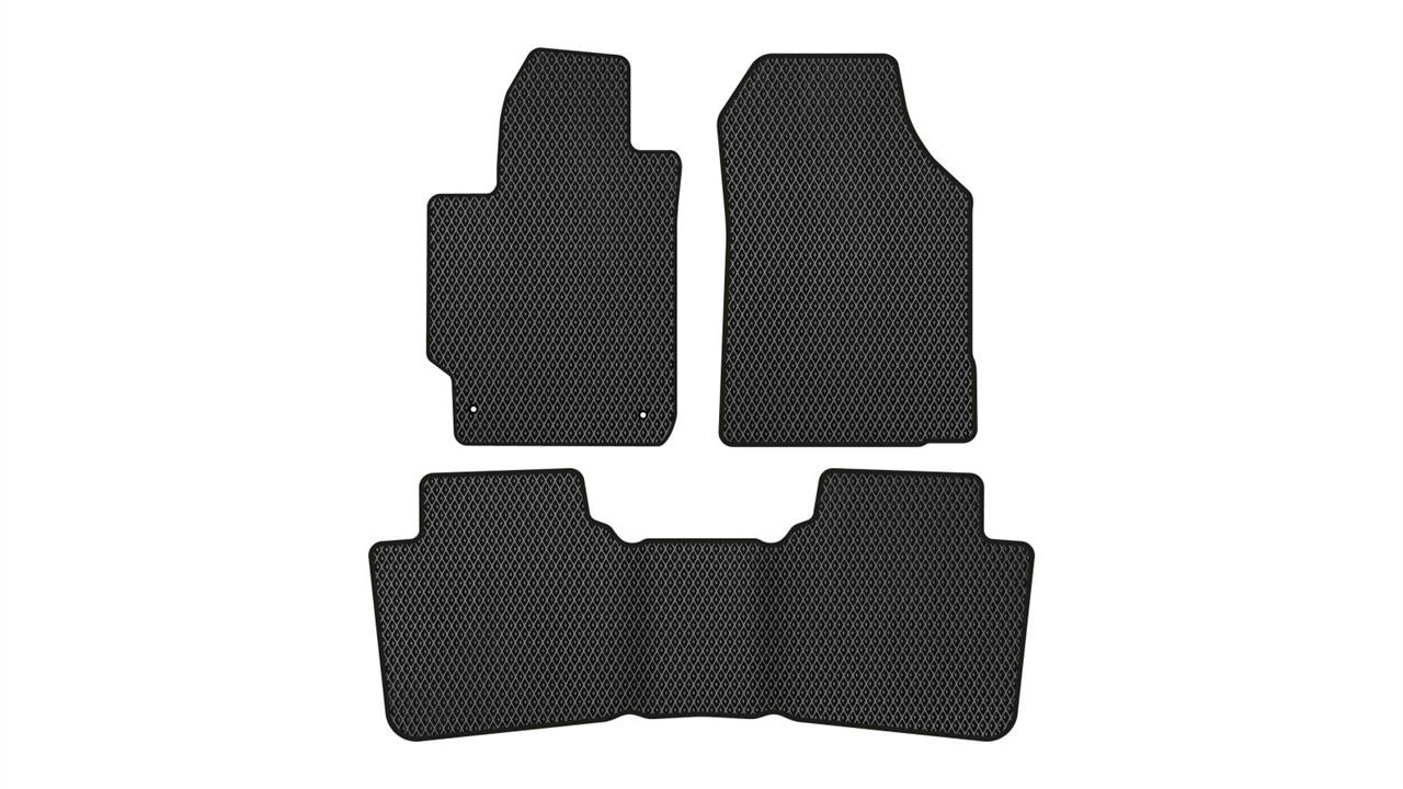 EVAtech TY12659ZG3LA2RBB Floor mats for Toyota Camry (2006-2011), black TY12659ZG3LA2RBB