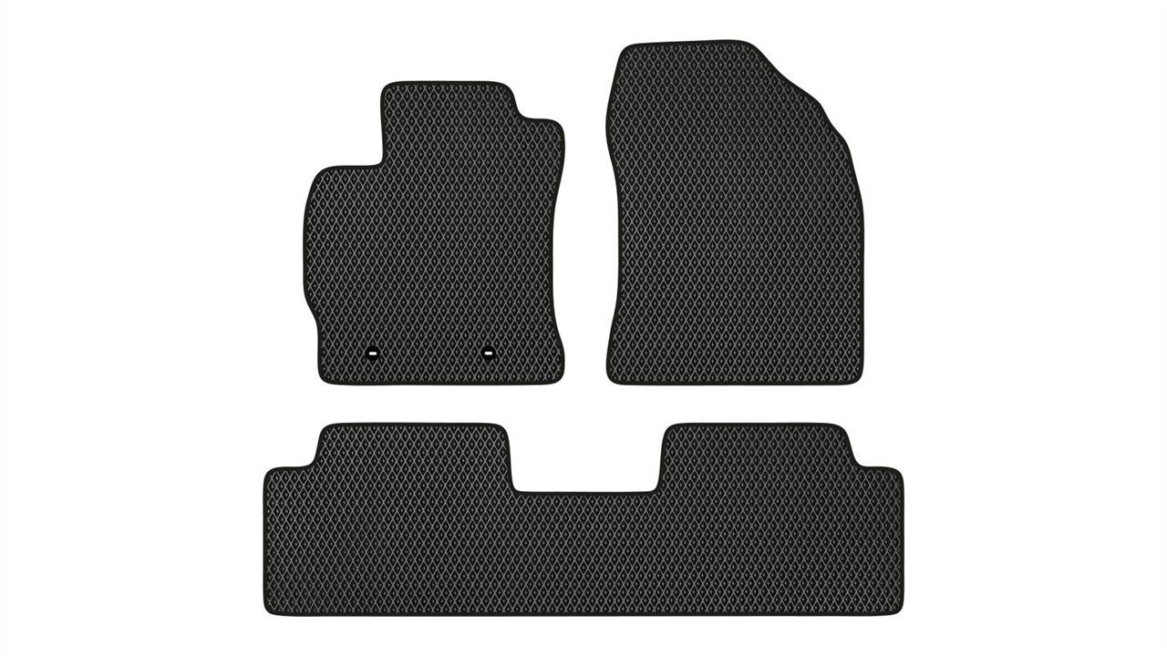 EVAtech TY21400ZG3TL2RBB Floor mats for Toyota Auris (2012-2018), black TY21400ZG3TL2RBB