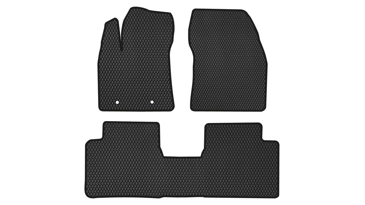 EVAtech TY1656ZV3TL2RBB Floor mats for Toyota Avensis (2009-2018), black TY1656ZV3TL2RBB