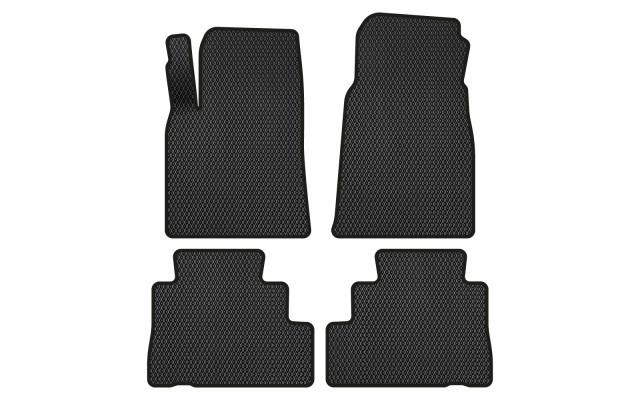 EVAtech CT339PC4RBBE Floor mats for Chevrolet Captiva (2006-2011), black CT339PC4RBBE