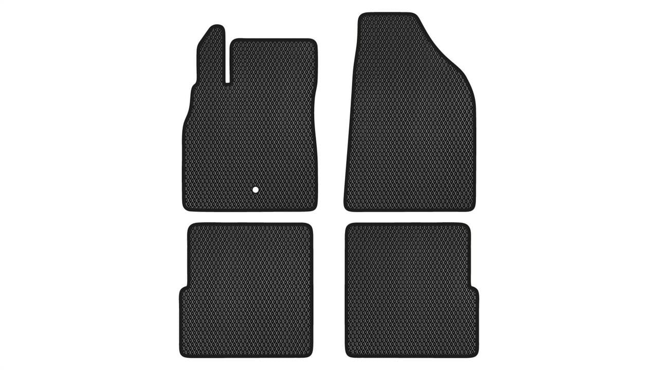 EVAtech CT21716PV4AV1RBB Floor mats for Chevrolet HHR (2005-2011), black CT21716PV4AV1RBB