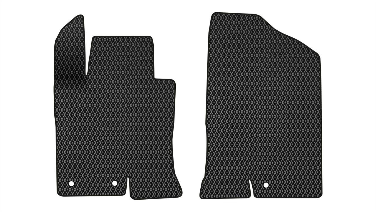 EVAtech HY11796AV2KH3RBB Floor mats for Hyundai Sonata (2009-2014), black HY11796AV2KH3RBB
