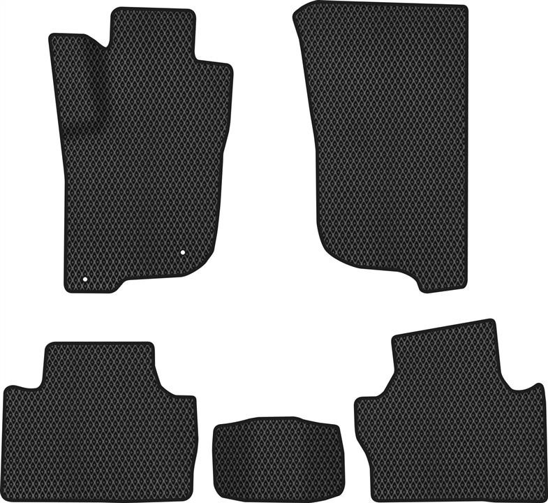 EVAtech MT41818CD5LA2RBB Floor mats for Mitsubishi Pajero Sport (2019-), black MT41818CD5LA2RBB