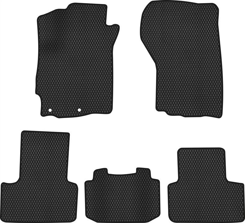 EVAtech MT11826CD5LP2RBB Floor mats for Mitsubishi ASX (2017-2019), black MT11826CD5LP2RBB