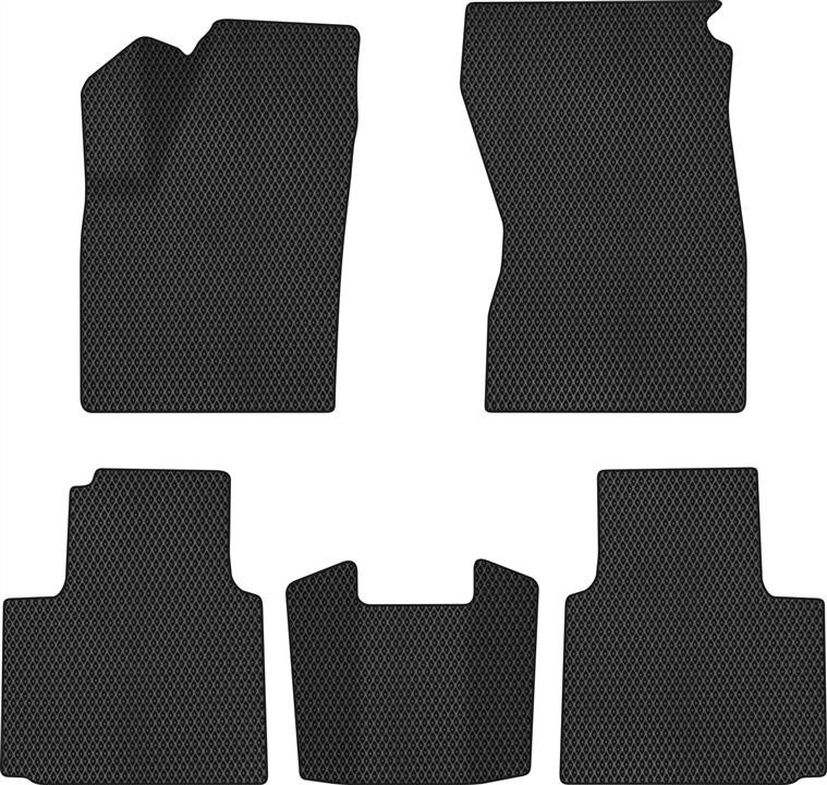 EVAtech MT42437CD5RBB Floor mats for Mitsubishi Outlander (2021-), black MT42437CD5RBB