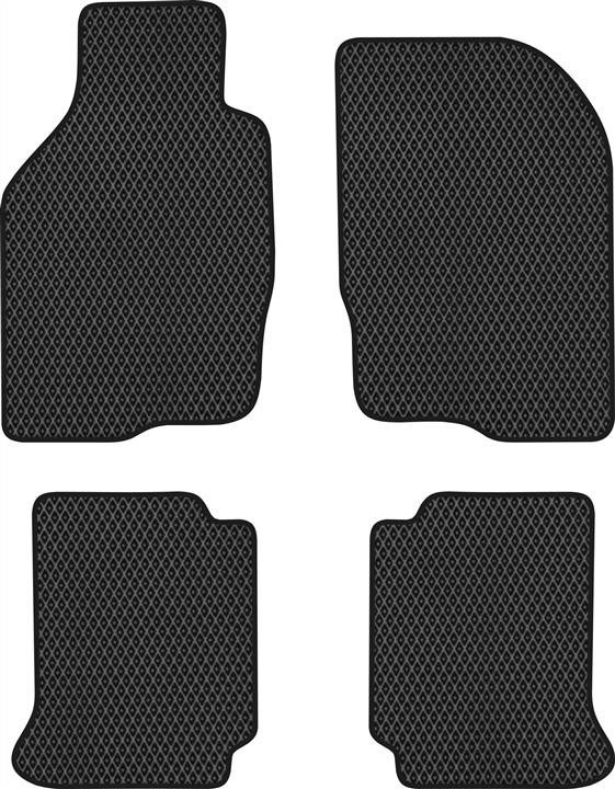 EVAtech MT52090PB4RBB Floor mats for Mitsubishi Galant (1992-1998), black MT52090PB4RBB