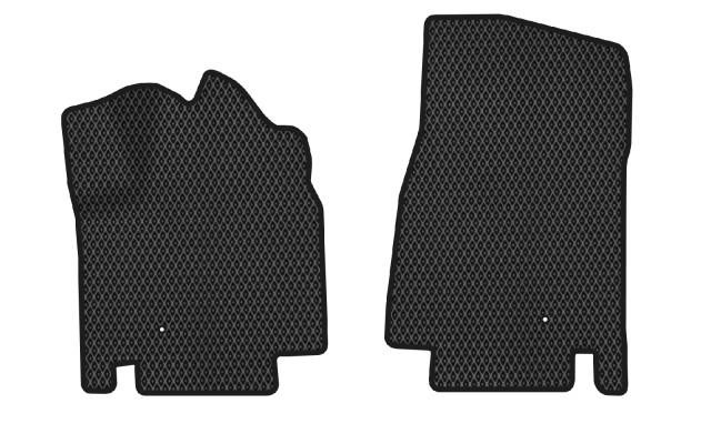EVAtech VW12414AD2LA2RBB Floor mats for Volkswagen Routan (2009-2014), black VW12414AD2LA2RBB
