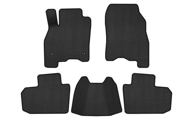 EVAtech NS22751C5LA2RBB Floor mats for Nissan Leaf (2017-), black NS22751C5LA2RBB