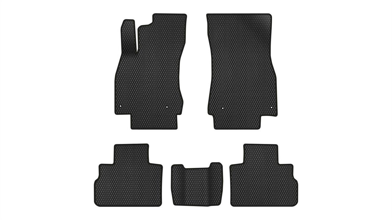 EVAtech NS42314C5LA4RBB Floor mats for Nissan Sentra (2019-), black NS42314C5LA4RBB