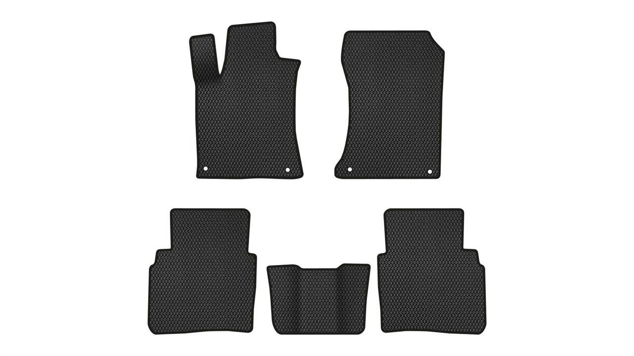 EVAtech NS42407C5RD4RBB Floor mats for Nissan Altima (2018-), black NS42407C5RD4RBB