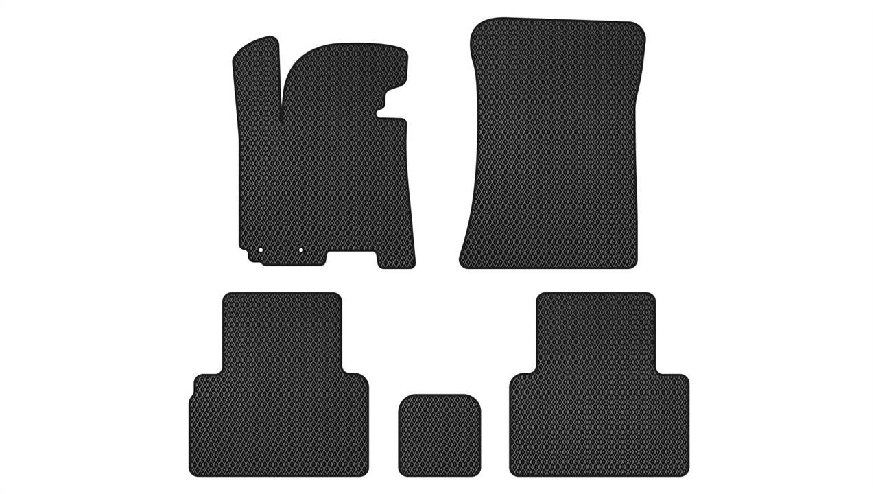 EVAtech KI3322C5LA2RBB Floor mats for Kia Sportage (2010-2015), black KI3322C5LA2RBB