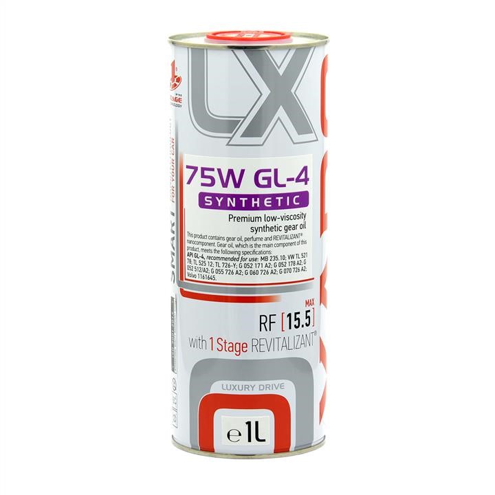 Xado XA20187 Gear oil Xado Luxury Drive 75W, API GL4, 1l XA20187