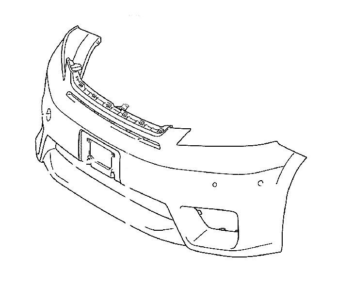 5211958926 Toyota Front bumper