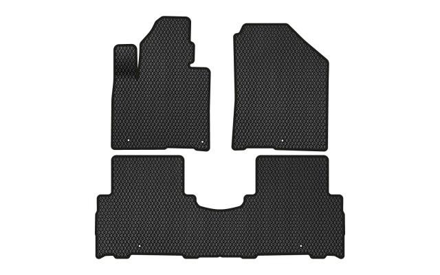 EVAtech KI11392ZV3LA3RBB Floor mats for Kia Sorento (2014-2020), black KI11392ZV3LA3RBB
