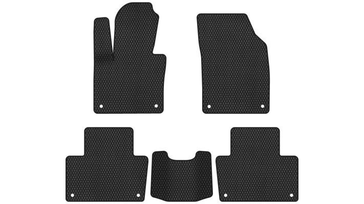 EVAtech VV31413CV5VL8RBB Floor mats for Volvo XC90 (2014-2020), black VV31413CV5VL8RBB