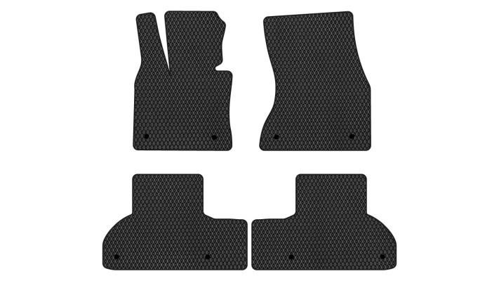 EVAtech BM32738PC4BW8RBB Floor mats for BMW X5 (2013-2018), black BM32738PC4BW8RBB