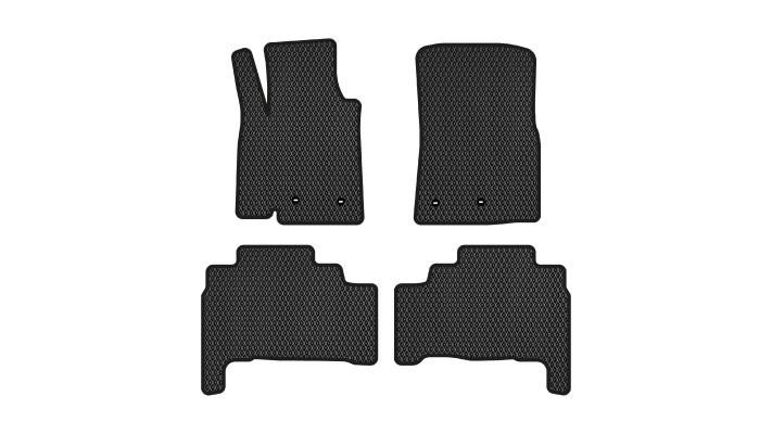 EVAtech TY31634PC4TL4RBB Floor mats for Toyota Land Cruiser (2013-2021), black TY31634PC4TL4RBB