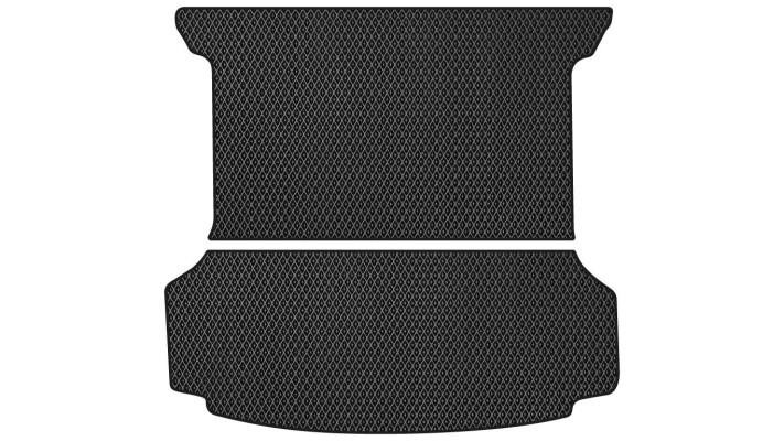 EVAtech VW41910BE2RBB Trunk mat for Volkswagen ID.6 Crozz (2021-), black VW41910BE2RBB