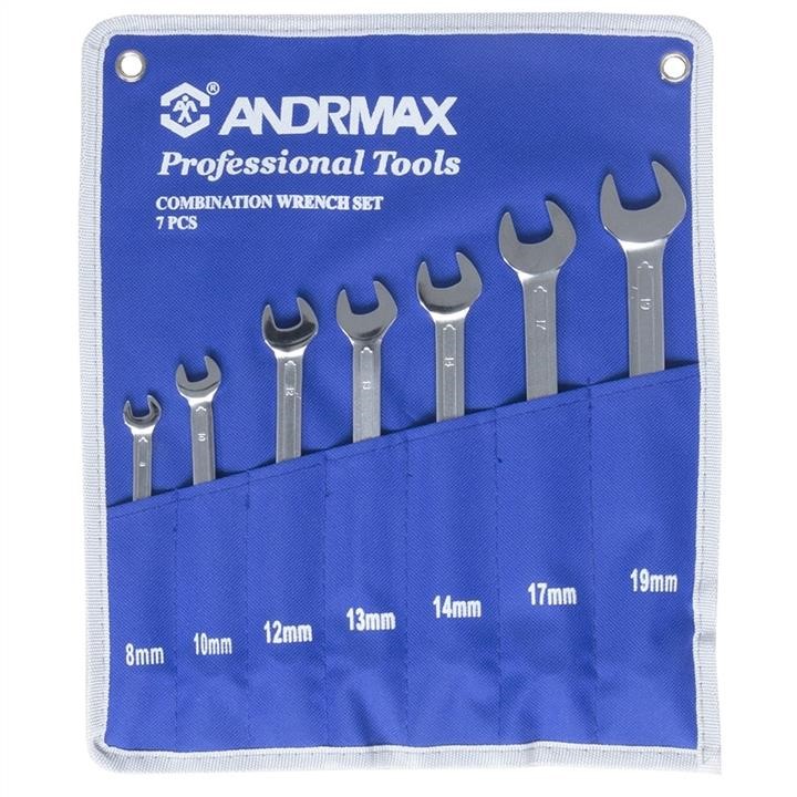 Andrmax 1807 Set of combined wrenches, 7 pcs. 1807
