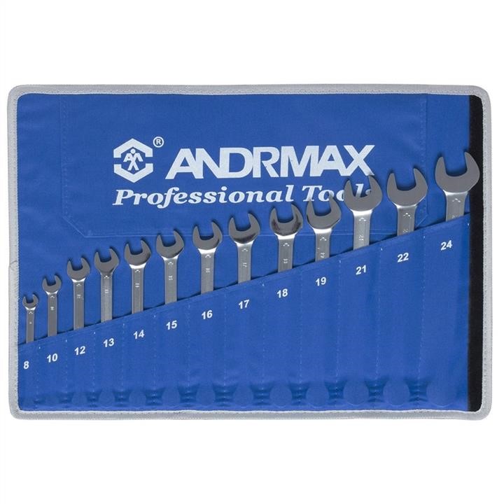 Andrmax 1813-2 Set of combined wrenches, 13 pcs. 18132