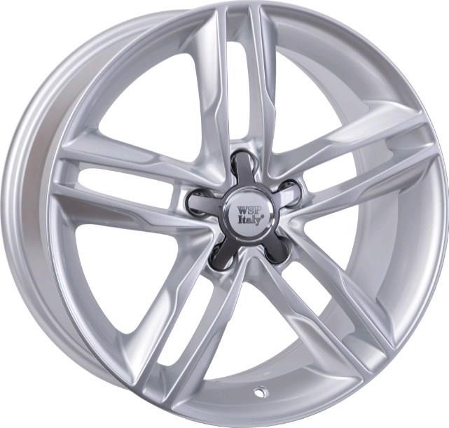 WSP Italy RAU18806240ISY Light Alloy Wheel WSP Italy W562 AMALFI 5X112 ET40 DIA66,6 SILVER RAU18806240ISY