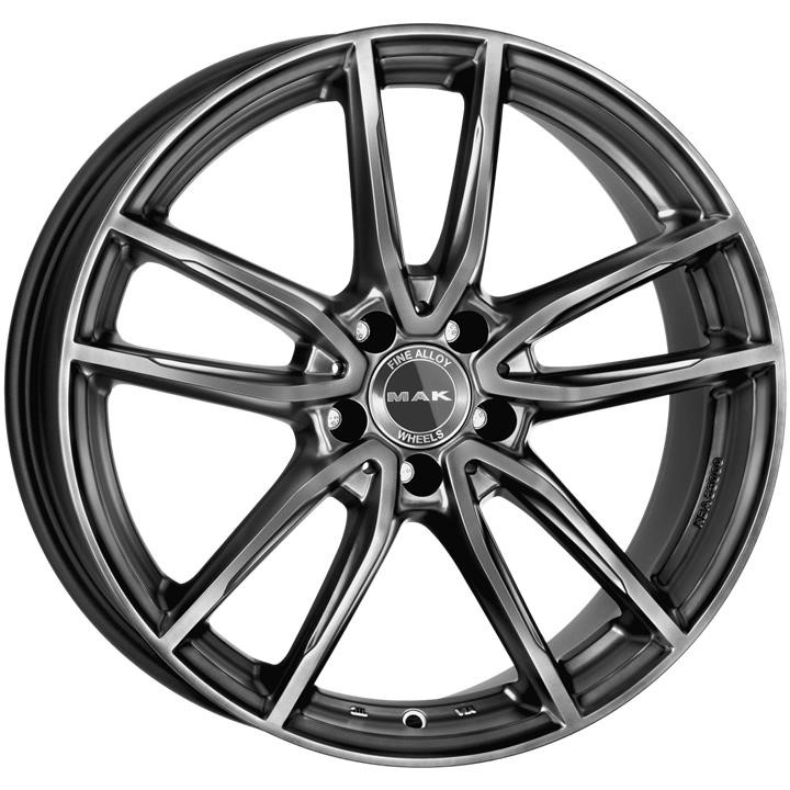 F6560EVTM38WS2X MAK Light Alloy Wheel MAK Wheels EVO 6,5x16 5x112 ET38 DIA66,6 M-TITAN