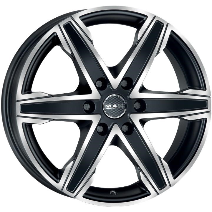 F70606KIB33VU MAK Light Alloy Wheel MAK Wheels KING6 7x16 6x139,7 ET33 DIA100,1 ICE BLACK