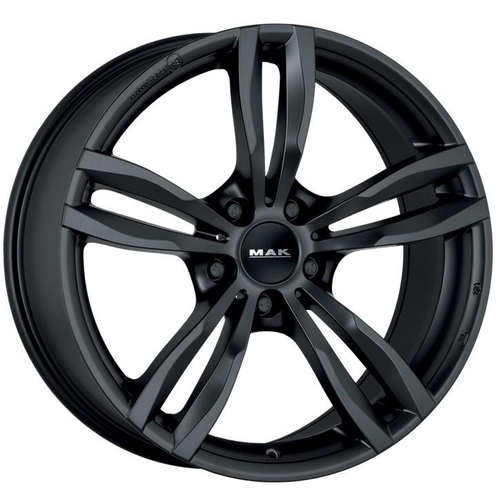 F9590LFMB48I7BX MAK Light Alloy Wheel MAK Wheels LUFT 9,5x19 5x120 ET48 DIA72,6 MATT BLACK