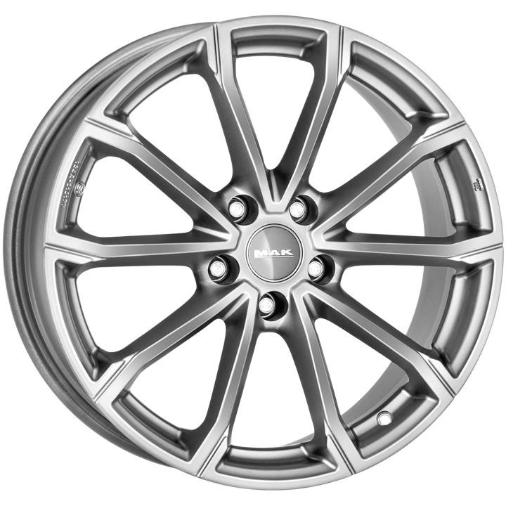 Wheels and rims Foton: F50704BTM40CM2X MAK Light Alloy Wheel MAK Wheels DaVinci4 5x17 4x100 ET40 DIA54,1 LIGHT TITAN