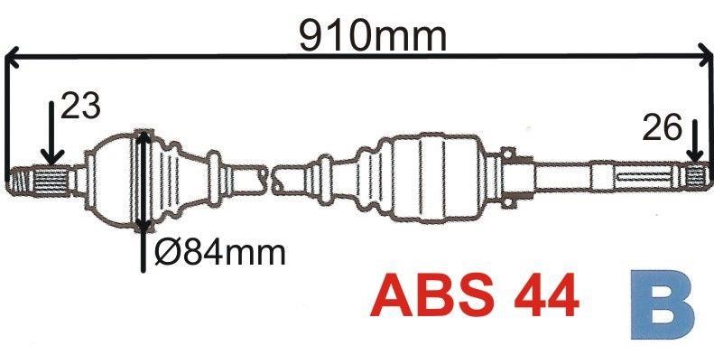 GRESA T5048 Z drive shaft T5048Z