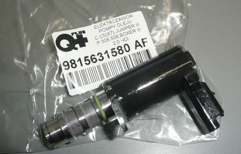 Q PLUS + 9815631580 AF Oil pump valve 9815631580AF