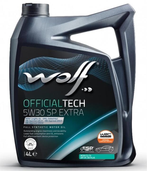 Wolf 1049359 Engine oil Wolf Officialtech Extra 5W-30, 4L 1049359