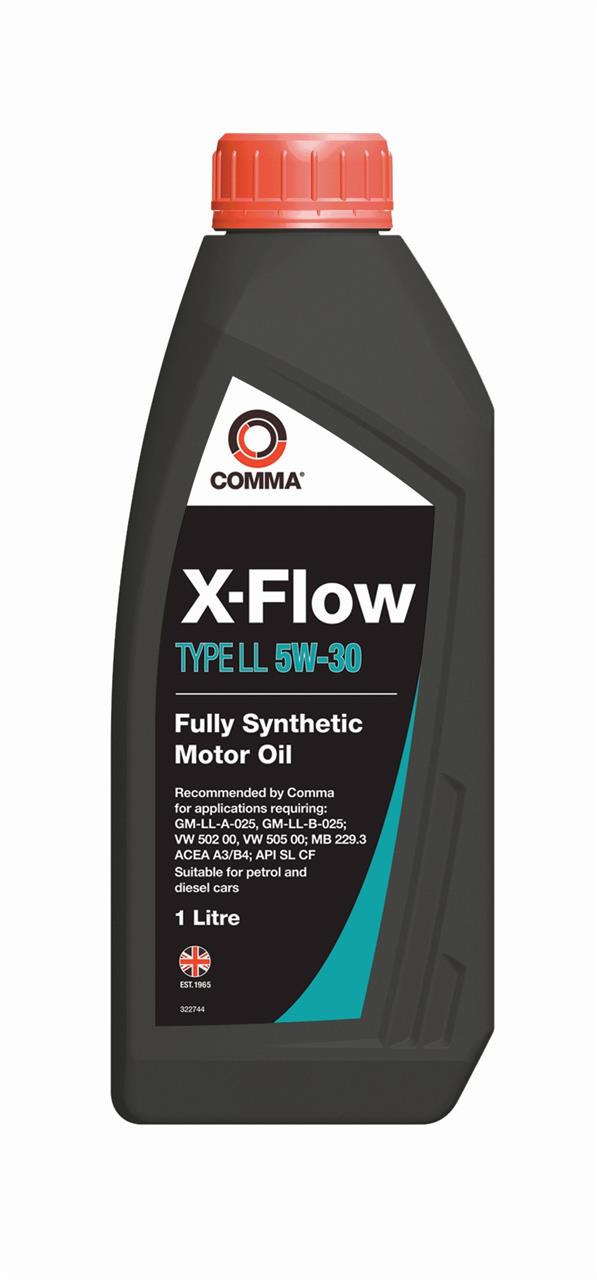 Comma XFLL1L Engine oil Comma X-Flow Type LL 5W-30, 1L XFLL1L