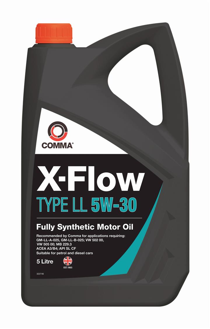 Comma XFLL5L Engine oil Comma X-Flow Type LL 5W-30, 5L XFLL5L