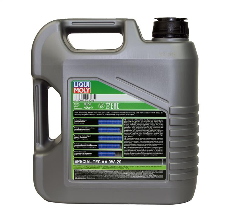 Liqui Moly Engine oil Liqui Moly Special Tec AA 0W-20, 4L – price 209 PLN